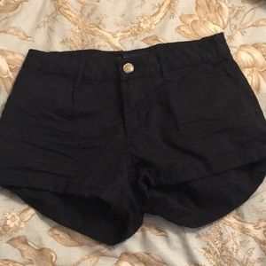 Black shorts